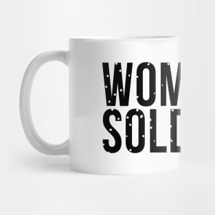 Woman Soldier Mug